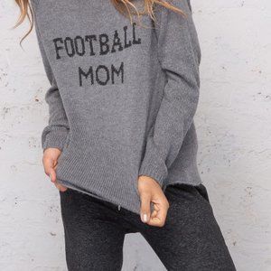 Football Mom Wooden Ships Sweater